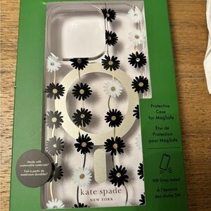 ☀️Kate Spade New York Scattered Flowers Case for iPhone 15 Pro NEW